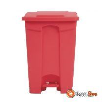 Abfallbehälter rot 45ltr