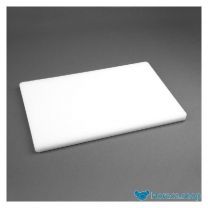 Ldpe extra thick cutting board white 450x300x20mm