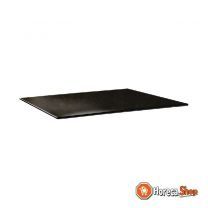 Topalit smartline rechthoekig tafelblad cyprus metal 120x80cm