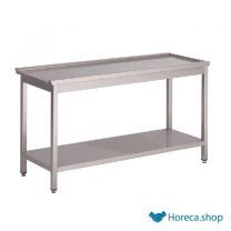 Discharge table for pass-through dishwasher ht50
