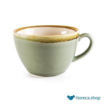 Cappuccino tassen moosgrün 34cl
