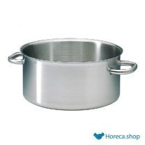 Excellence stainless steel low saucepan 25ltr