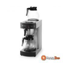 Koffiezetapparaat 2 glas kan handmatige vulling 230v 2100w