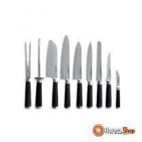 Knife set 9 piece stainless steel