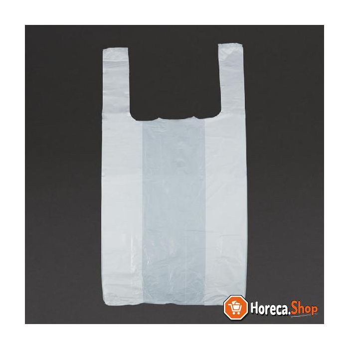 Niet doen Toestand Wegenbouwproces Grote witte plastic zakken GG995 van Geen merk kopen? | Horeca.shop